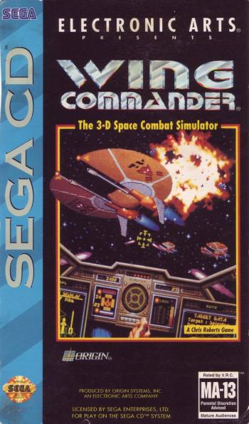 Cover Wing Commander for Sega CD